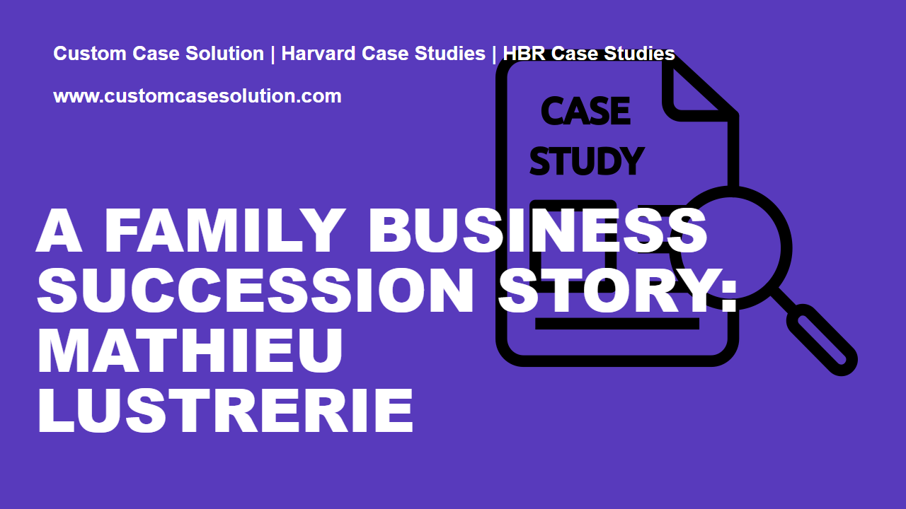 Custom Case Solution